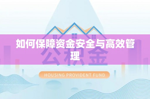 睢宁如何保障资金安全与高效管理