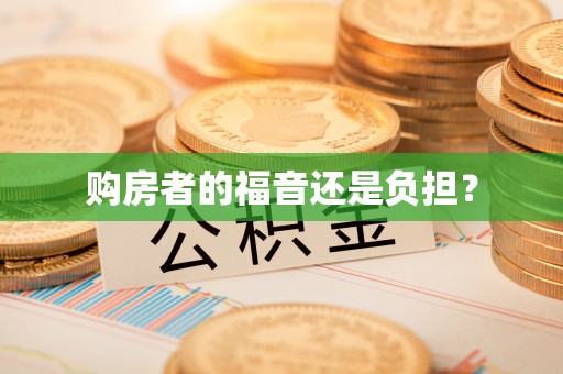 大祥购房者的福音还是负担？