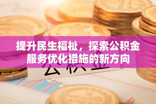 陇川提升民生福祉，探索公积金服务优化措施的新方向
