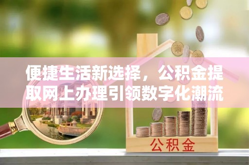 哈尔滨便捷生活新选择，公积金提取网上办理引领数字化潮流