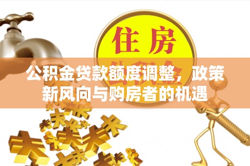 印江公积金贷款额度调整，政策新风向与购房者的机遇