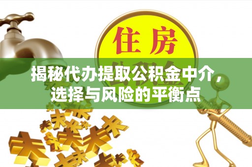 广昌揭秘代办提取公积金中介，选择与风险的平衡点