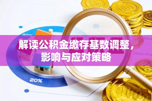 城市解读公积金缴存基数调整，影响与应对策略
