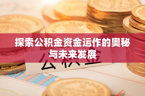 让胡路探索公积金资金运作的奥秘与未来发展